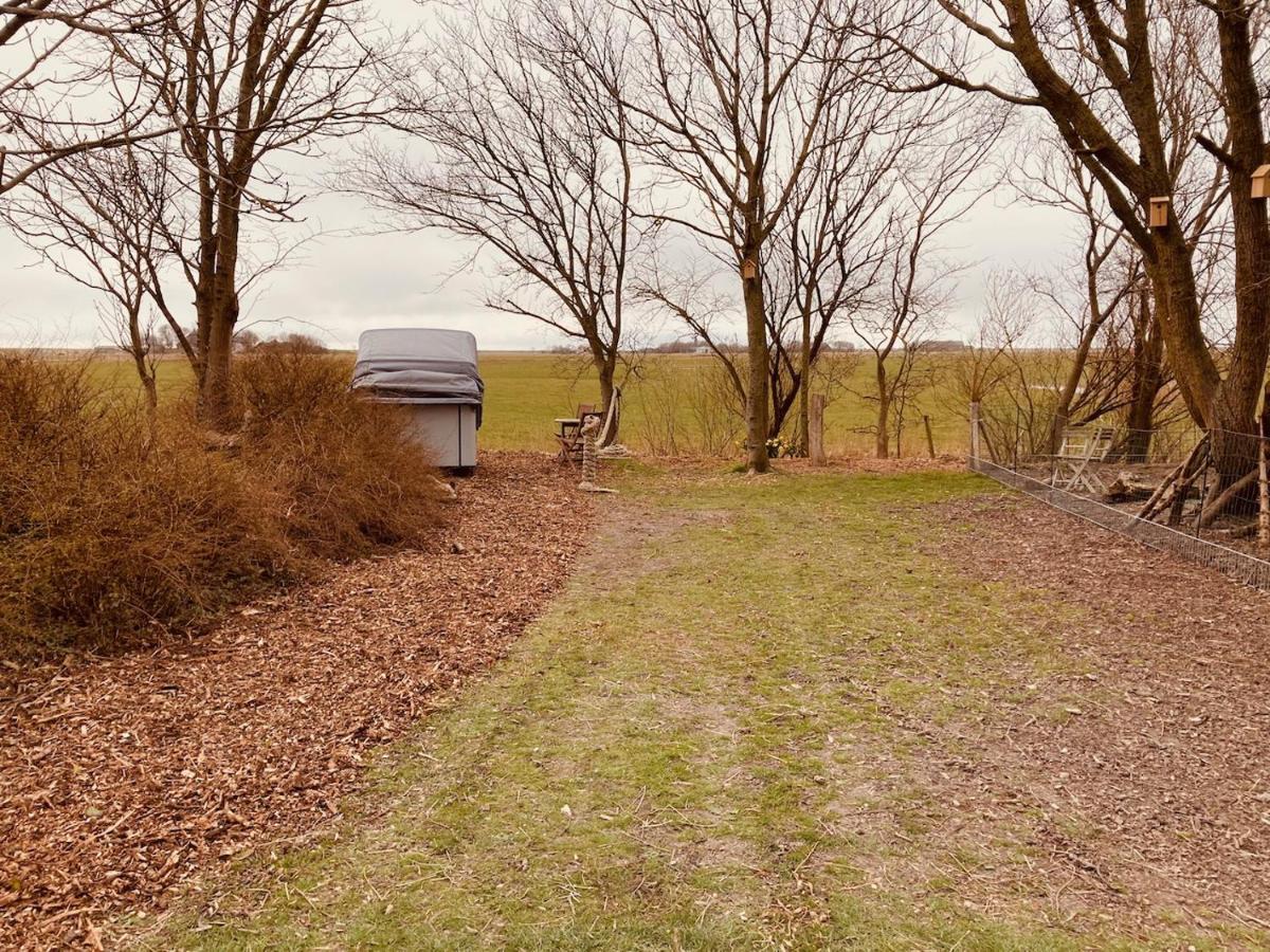 Hof Steinhuetten Schlafstrandkorb Westerhever Dış mekan fotoğraf