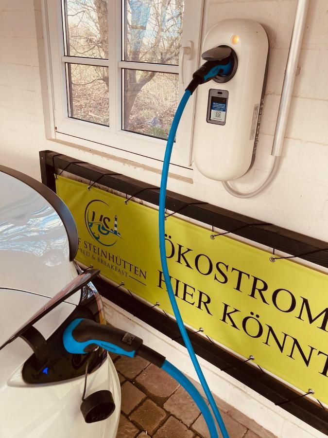 Hof Steinhuetten Schlafstrandkorb Westerhever Dış mekan fotoğraf
